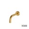 ΣΤΟΜΙΟ ΕΠΙΤΟΙΧΟ 22cm LUMIERE VICARIO BRUSHED GOLD