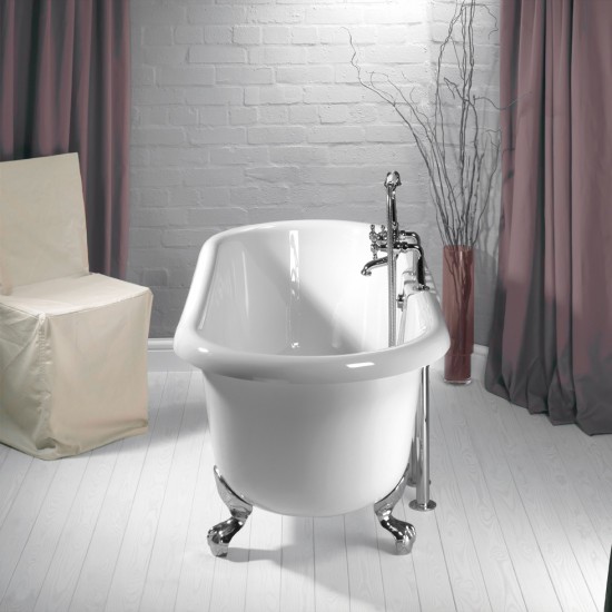 ASCOLI ΜΠΑΝΙΕΡΑ FREESTD 1700X750 ΟΒΑΛ ΜΕ 4 ΠΟΔΙΑ CHROME ASCOLI ΜΠΑΝΙΕΡΑ FREESTD 1700X750 ΟΒΑΛ ΜΕ 4 ΠΟΔΙΑ CHROME