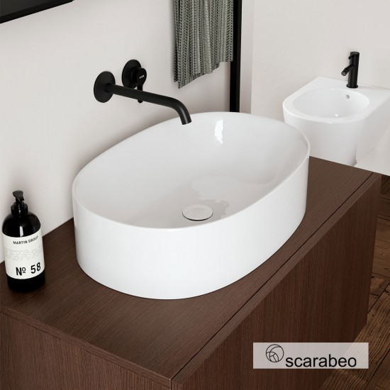 ΝΙΠΤΗΡΑΣ SKINNY 50x40 H.15 SCARABEO WHITE ΝΙΠΤΗΡΑΣ SKINNY 50x40 H.15 SCARABEO WHITE