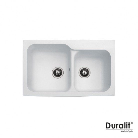 ΝΕΡΟΧΥΤΗΣ ΣΥΝΘΕΤΙΚΟΣ 83x50 DURALIT WHITE ΝΕΡΟΧΥΤΗΣ ΣΥΝΘΕΤΙΚΟΣ 83x50 DURALIT WHITE