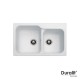 ΝΕΡΟΧΥΤΗΣ ΣΥΝΘΕΤΙΚΟΣ 83x50 DURALIT WHITE ΝΕΡΟΧΥΤΗΣ ΣΥΝΘΕΤΙΚΟΣ 83x50 DURALIT WHITE