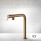 ΜΠΑΤ.ΝΕΡΟΧ. FISSO GESSI INOX316 WARM BRONZE BRUSHED PVD