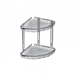 Καλάθι γωνιακό σχαρωτό RETI 963777 Χρωμέ KARAG 21x21x27cm Καλάθι γωνιακό σχαρωτό RETI 963777 Χρωμέ KARAG 21x21x27cm
