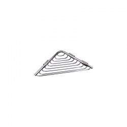 Καλάθι γωνιακό σχαρωτό RETI 9631 Χρωμέ KARAG 15x15x3cm Καλάθι γωνιακό σχαρωτό RETI 9631 Χρωμέ KARAG 15x15x3cm