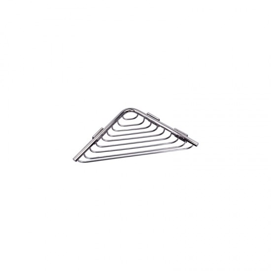 Καλάθι γωνιακό σχαρωτό RETI 9631 Χρωμέ KARAG 15x15x3cm Καλάθι γωνιακό σχαρωτό RETI 9631 Χρωμέ KARAG 15x15x3cm