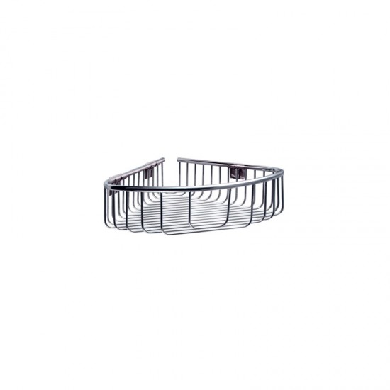 Καλάθι γωνιακό σχαρωτό RETI 9638 Χρωμέ KARAG 21x21x7cm Καλάθι γωνιακό σχαρωτό RETI 9638 Χρωμέ KARAG 21x21x7cm