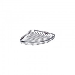 Καλάθι γωνιακό σχαρωτό RETI 9637 Χρωμέ KARAG 21x21x3cm Καλάθι γωνιακό σχαρωτό RETI 9637 Χρωμέ KARAG 21x21x3cm