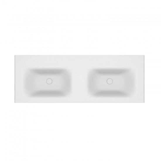 Νιπτήρας επίπλου διπλός ELOISE 120v2 KARAG 120x46x16cm Νιπτήρας επίπλου διπλός ELOISE 120v2 KARAG 120x46x16cm