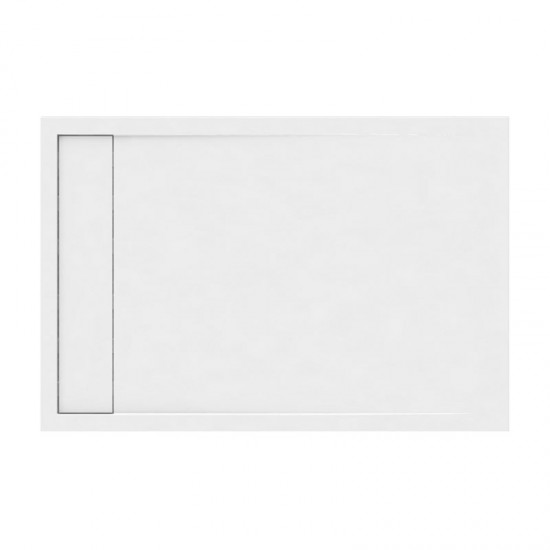 Ντουζιέρα ημικυκλική ακρυλική ELEMENT KARAG 90x90x5,5cm