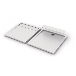 Ντουζιέρα ημικυκλική ακρυλική ELEMENT KARAG 80x80x5,5cm Ντουζιέρα ημικυκλική ακρυλική ELEMENT KARAG 80x80x5,5cm