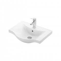 Νιπτήρας αναρτώμενος BASIC 7055 KARAG 55x45x17,5cm