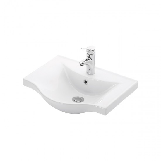 Νιπτήρας αναρτώμενος BASIC 7055 KARAG 55x45x17,5cm