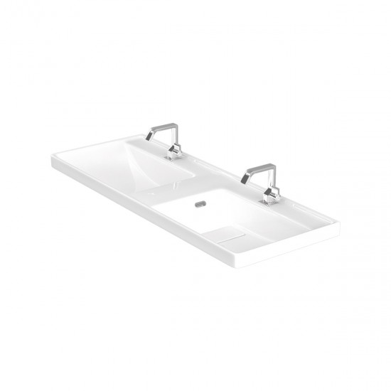 Νιπτήρας αναρτώμενος διπλός QUATTRO 8120 KARAG 120x45x19cm Νιπτήρας αναρτώμενος διπλός QUATTRO 8120 KARAG 120x45x19cm