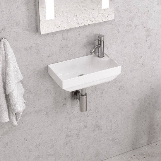 Νιπτήρας αναρτώμενος LITOS 2240 KARAG 40x22x11cm Νιπτήρας αναρτώμενος LITOS 2240 KARAG 40x22x11cm
