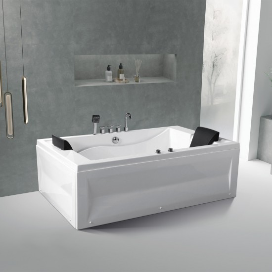 Μπανιέρα με σύστημα υδρομασάζ ORNELLA K-1287 KARAG 180x120x60cm Μπανιέρα με σύστημα υδρομασάζ ORNELLA K-1287 KARAG 180x120x60cm
