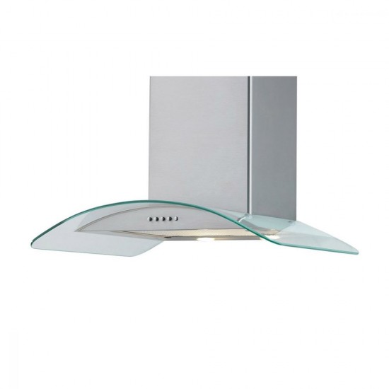 Απορροφητήρας με διάφανο κρύσταλλο CTW 11 KARAG 60cm 190w Απορροφητήρας με διάφανο κρύσταλλο CTW 11 KARAG 60cm 190w