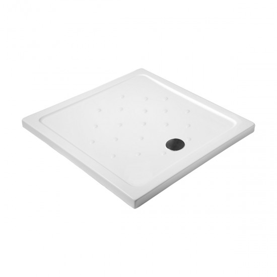 Ντουζιέρα τετράγωνη πορσελάνης PORCELAIN FLAT KARAG 90x90x6,5cm Ντουζιέρα τετράγωνη πορσελάνης PORCELAIN FLAT KARAG 90x90x6,5cm