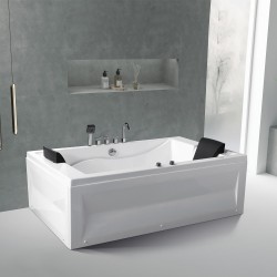 Μπανιέρα με σύστημα υδρομασάζ LILIAN K-1077 KARAG 175x82x62cm