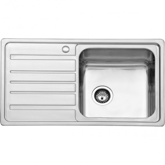 Νεροχύτης κουζίνας αριστερός BL 802 KARAG 86x50x20,5cm Νεροχύτης κουζίνας αριστερός BL 802 KARAG 86x50x20,5cm