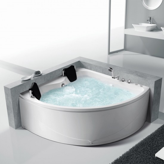 Μπανιέρα με σύστημα υδρομασάζ LUSTICIA K-1202 KARAG 150x150x60cm Μπανιέρα με σύστημα υδρομασάζ LUSTICIA K-1202 KARAG 150x150x60cm