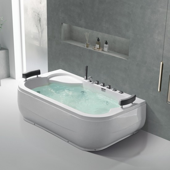 Μπανιέρα με σύστημα υδρομασάζ ELIZA K-1213 KARAG 180x110x58cm Μπανιέρα με σύστημα υδρομασάζ ELIZA K-1213 KARAG 180x110x58cm