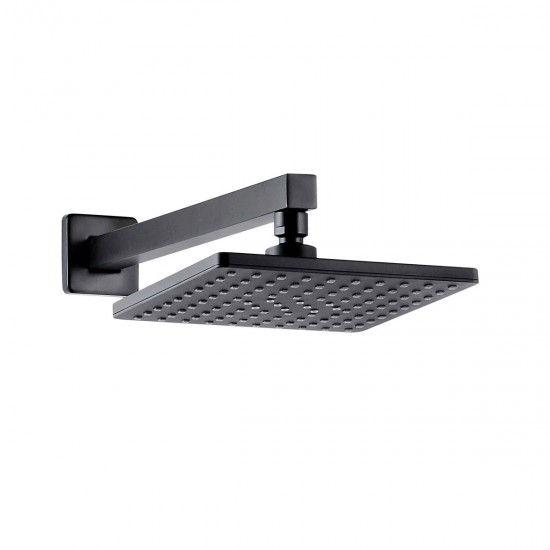 Κεφαλή ντους με βραχίονα DELOS Nero G38E-T282BL KARAG Κεφαλή ντους με βραχίονα DELOS Nero G38E-T282BL KARAG