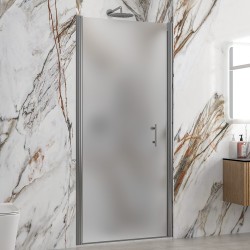 Καμπίνα από τοίχο σε τοίχο με icy κρύσταλλο S 28 ALTO PORTA Cromo KARAG 80x200cm