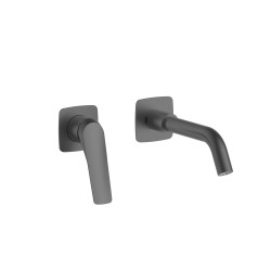 Μπαταρία νιπτήρος εντοιχισμού LEA Gun Metal SO05021 KARAG Μπαταρία νιπτήρος εντοιχισμού LEA Gun Metal SO05021 KARAG