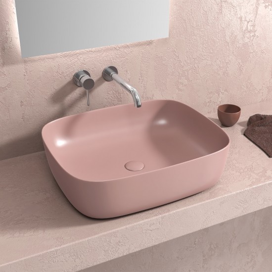 Νιπτήρας επικαθήμενος Rosa Matt LT 2143-MP KARAG 49x39,5x15cm Νιπτήρας επικαθήμενος Rosa Matt LT 2143-MP KARAG 49x39,5x15cm