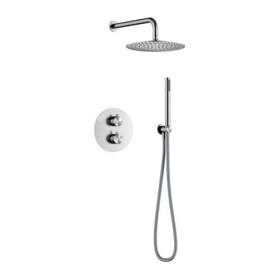 Μπαταρία Σετ Εντοιχισμού H12022 Brushed Steel ETERNITY 316 KARAG Μπαταρία Σετ Εντοιχισμού H12022 Brushed Steel ETERNITY 316 KARAG