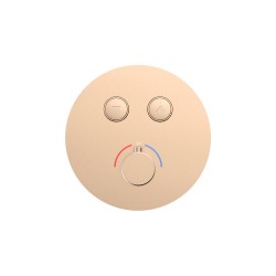 Θερμοστατικός μίκτης ντους διπλός ARTEMIS Rose Gold SC173 2236 KARAG Θερμοστατικός μίκτης ντους διπλός ARTEMIS Rose Gold SC173 2236 KARAG