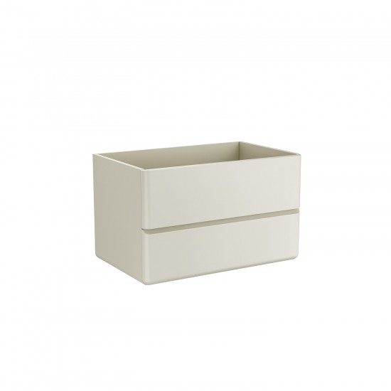 Βάση PVC με δύο συρτάρια Cream White SIMPLA 80 KARAG 80x50x50cm Βάση PVC με δύο συρτάρια Cream White SIMPLA 80 KARAG 80x50x50cm