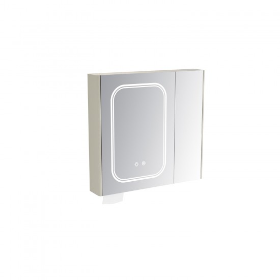 Καθρέπτης PVC Cream White SIMPLA 75 KARAG Καθρέπτης PVC Cream White SIMPLA 75 KARAG