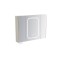 Καθρέπτης PVC Cream White SIMPLA 95 KARAG