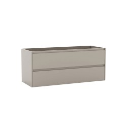 DYMA 120 Έπιπλο Μπάνιου 120cm White Ash με 2 Συρτάρια & Νιπτήρα KARAG