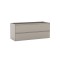 DYMA 120 Έπιπλο Μπάνιου 120cm White Ash με 2 Συρτάρια & Νιπτήρα KARAG
