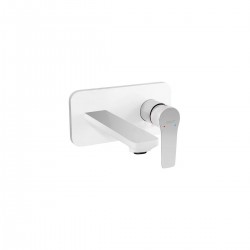 Μπαταρία νιπτήρος εντοιχισμού White/Chrome ADORE BDR3PA FERRO Μπαταρία νιπτήρος εντοιχισμού White/Chrome ADORE BDR3PA FERRO