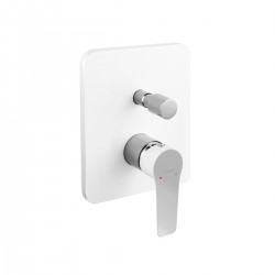 Μίκτης ντους 2 εξόδων White/Chrome ADORE BDR7P FERRO Μίκτης ντους 2 εξόδων White/Chrome ADORE BDR7P FERRO