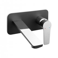 Μπαταρία νιπτήρος εντοιχισμού Black/Chrome ADORE BDR3PABLC FERRO Μπαταρία νιπτήρος εντοιχισμού Black/Chrome ADORE BDR3PABLC FERRO