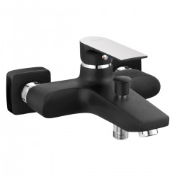 Μπαταρία λουτρού ALGEO SQUARE Black BAQ1BLC FERRO Μπαταρία λουτρού ALGEO SQUARE Black BAQ1BLC FERRO