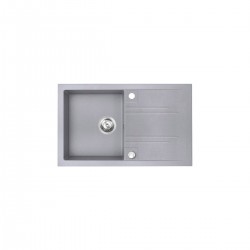 Νεροχύτης κουζίνας γκρι DRGM48/78GA FERRO 78x48cm Νεροχύτης κουζίνας γκρι DRGM48/78GA FERRO 78x48cm