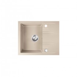 Νεροχύτης κουζίνας άμμου DRGM48/58SA FERRO 58x48cm Νεροχύτης κουζίνας άμμου DRGM48/58SA FERRO 58x48cm