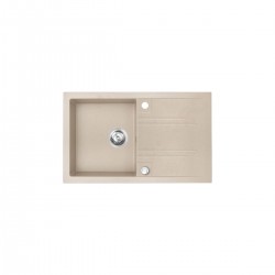 Νεροχύτης κουζίνας άμμου DRGM48/78SA FERRO 78x48cm Νεροχύτης κουζίνας άμμου DRGM48/78SA FERRO 78x48cm