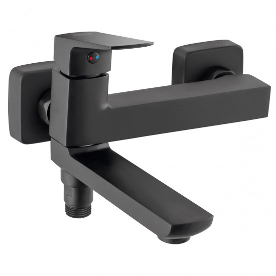 Μπαταρία λουτρού VITTO Black BVI1RVLBL FERRO Μπαταρία λουτρού VITTO Black BVI1RVLBL FERRO