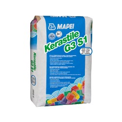 Κόλλα πλακιδίων KERASTILE G3 S1 White MAPEI 25kg