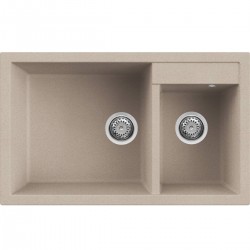 Νεροχύτης κουζίνας QUADRA 440 Avena 51 ELLECI 81,5x50cm Νεροχύτης κουζίνας QUADRA 440 Avena 51 ELLECI 81,5x50cm