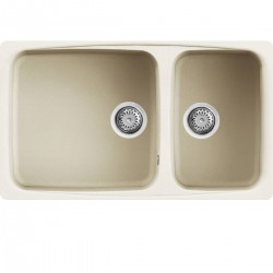 Νεροχύτης κουζίνας FOX 450 Bianco Antico 62 ELLECI 86,4x50,3cm Νεροχύτης κουζίνας FOX 450 Bianco Antico 62 ELLECI 86,4x50,3cm