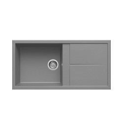 Νεροχύτης κουζίνας UNICO 480 Titanium 73 ELLECI 100x50cm Νεροχύτης κουζίνας UNICO 480 Titanium 73 ELLECI 100x50cm