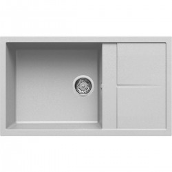 Νεροχύτης κουζίνας UNICO 410 Aluminium 79 ELLECI 86x50cm Νεροχύτης κουζίνας UNICO 410 Aluminium 79 ELLECI 86x50cm