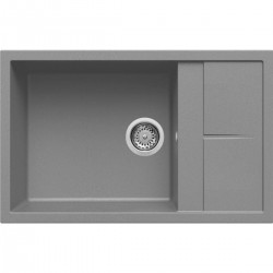 Νεροχύτης κουζίνας UNICO 310 Titanium 73 ELLECI 78x50cm Νεροχύτης κουζίνας UNICO 310 Titanium 73 ELLECI 78x50cm